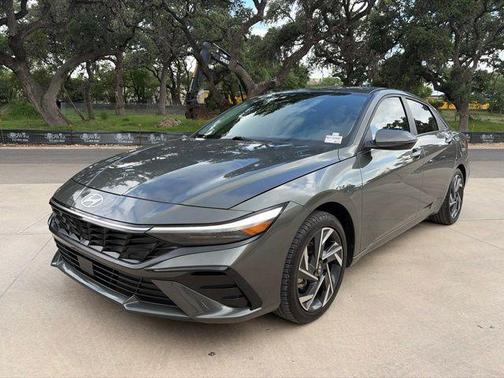 Amazon Gray 2024 Hyundai ELANTRA HEV Limited