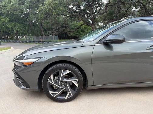 Amazon Gray 2024 Hyundai ELANTRA HEV Limited