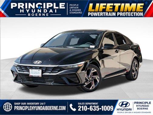 Abyss Black 2025 Hyundai ELANTRA Sport