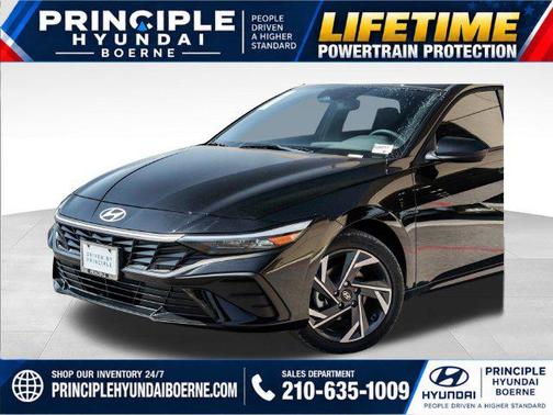 Abyss Black 2025 Hyundai ELANTRA Sport
