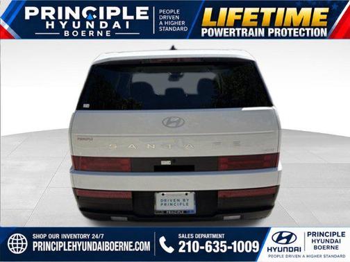 Serenity White 2026 Hyundai SANTA FE HEV SE FWD