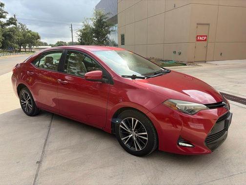 Barcelona Red Metallic 2017 Toyota Corolla LE