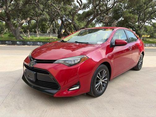 Barcelona Red Metallic 2017 Toyota Corolla LE