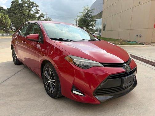 Barcelona Red Metallic 2017 Toyota Corolla LE