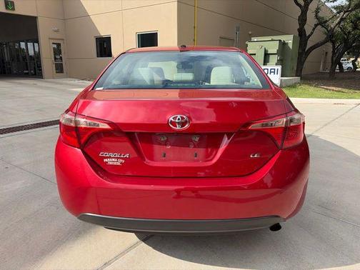Barcelona Red Metallic 2017 Toyota Corolla LE