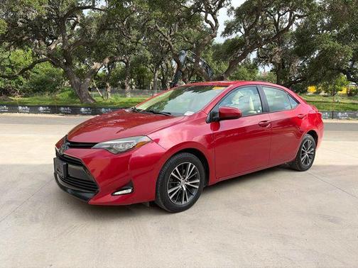 Barcelona Red Metallic 2017 Toyota Corolla LE