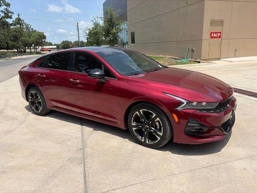 Passion Red 2021 Kia K5 GT-Line