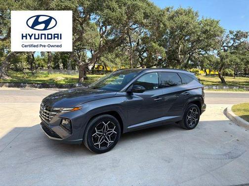 Titan Gray 2024 Hyundai TUCSON Hybrid N Line