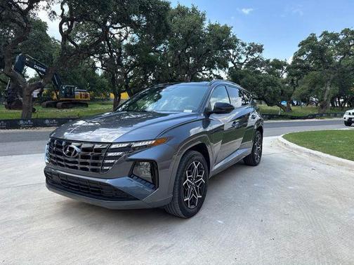 Titan Gray 2024 Hyundai TUCSON Hybrid N Line