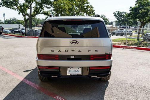Shimmering Silver 2026 Hyundai SANTA FE HEV Calligraphy