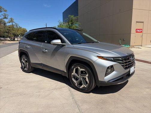 Shimmering Silver 2023 Hyundai TUCSON Limited