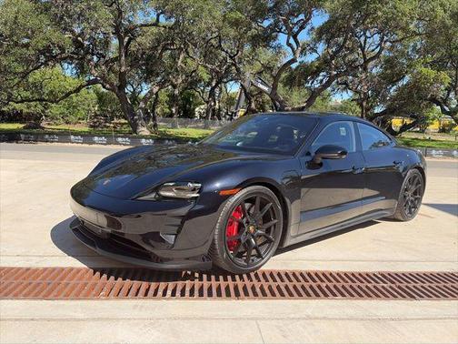 Black 2022 Porsche Taycan GTS