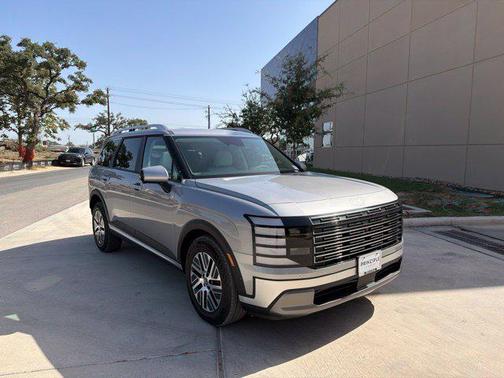 Shimmering Silver 2027 Hyundai SANTA FE HEV SEL Premium