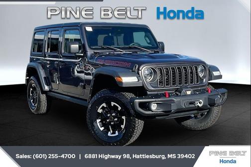 Granite Crystal Metallic Clearcoat 2024 Jeep Wrangler Rubicon