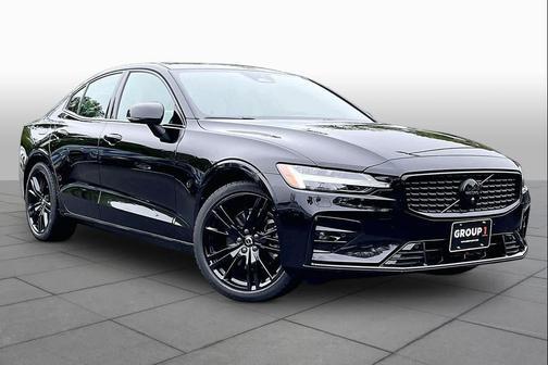 Onyx Black Metallic 2023 Volvo S60 B5 Ultimate Black Edition