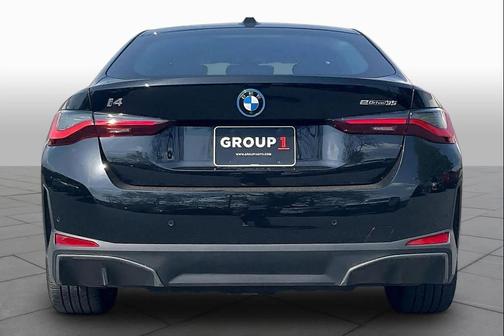 Black Sapphire Metallic 2023 BMW i4 Gran Coupe eDrive35