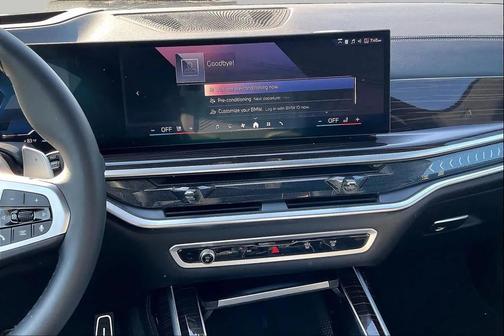 Carbon Black Metallic 2025 BMW X7 xDrive40i