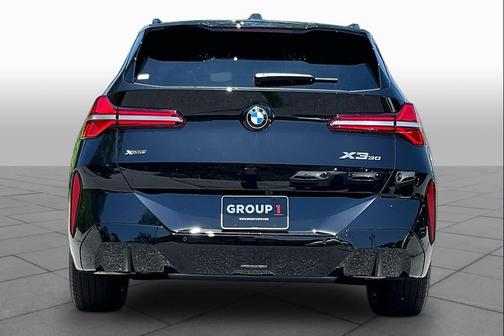 Black Sapphire Metallic 2026 BMW X3 30 xDrive