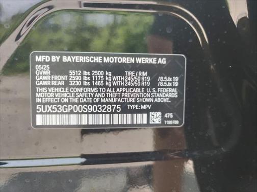 2025 BMW X3 30 xDrive