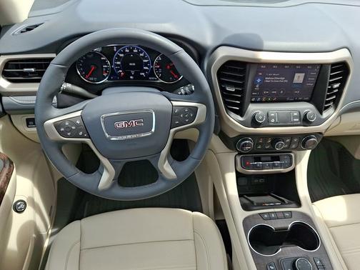 White Frost Tricoat 2023 GMC Acadia Denali