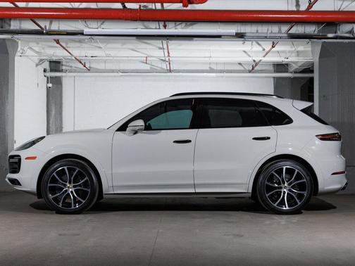 Gray 2023 Porsche Cayenne Turbo