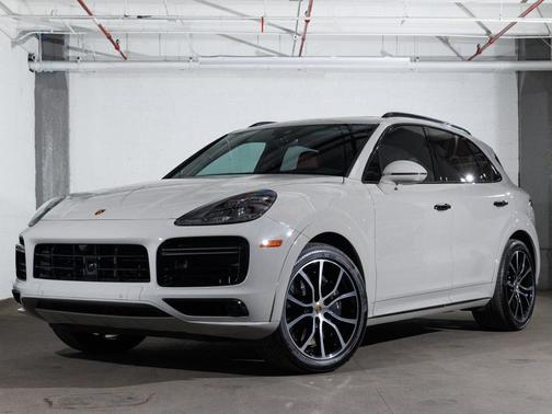 Gray 2023 Porsche Cayenne Turbo