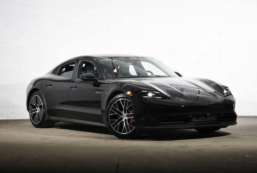 Black 2026 Porsche Taycan 4S