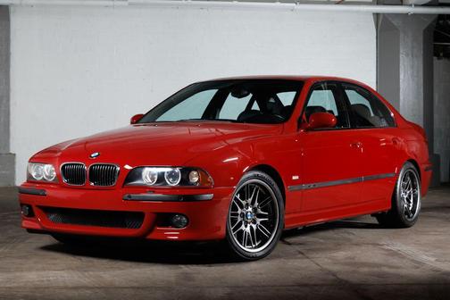 Imola Red 2002 BMW M5 Base