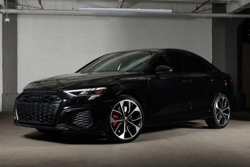 Mythos Black Metallic 2023 Audi S3 Premium Plus TFSI quattro S tronic