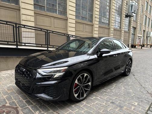 Mythos Black Metallic 2023 Audi S3 Premium Plus TFSI quattro S tronic