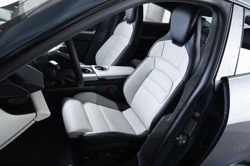 Blue 2026 Porsche Taycan Turbo S