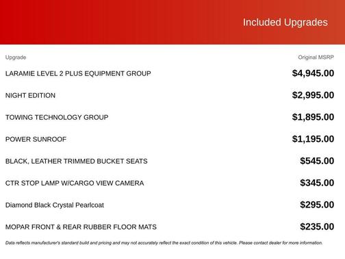 2026 RAM 2500 Laramie