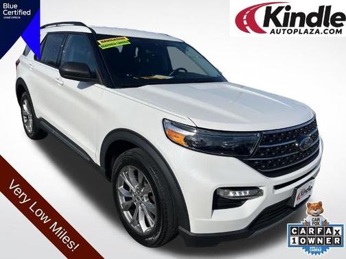 STAR WHITE MET TRI-COAT 2022 Ford Explorer XLT