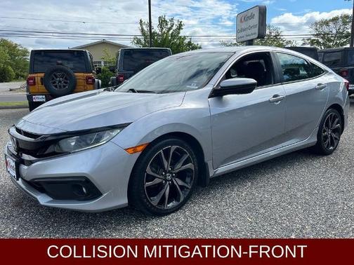 Silver 2019 Honda Civic SPORT