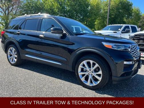 AGATE BLACK METALLIC 2022 Ford Explorer PLATINUM