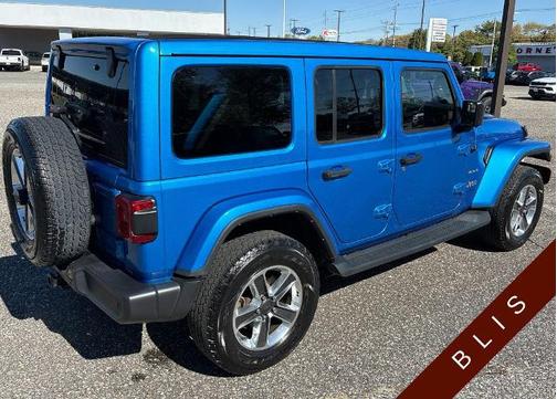 Hydro Blue Pearl 2022 Jeep Wrangler Unlimited SAHARA