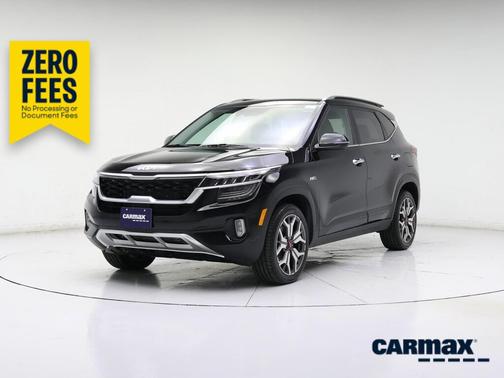 Black 2023 Kia Seltos SX