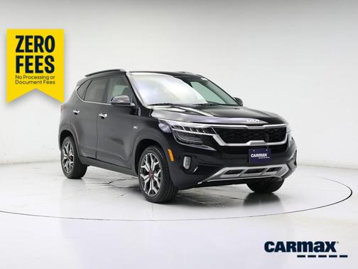 Black 2023 Kia Seltos SX