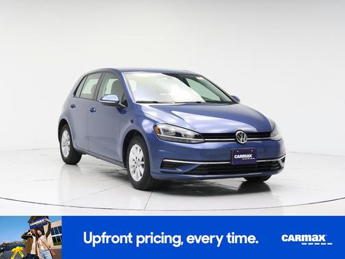 Blue 2018 Volkswagen Golf S