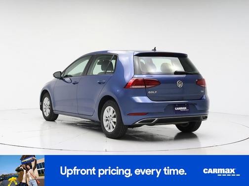 Blue 2018 Volkswagen Golf S