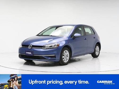 Blue 2018 Volkswagen Golf S