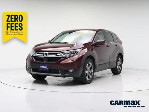 Burgundy 2018 Honda CR-V EX-L