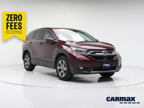 Burgundy 2018 Honda CR-V EX-L