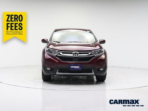 Burgundy 2018 Honda CR-V EX-L