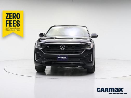 Black 2024 Volkswagen Atlas Cross Sport SEL R-Line