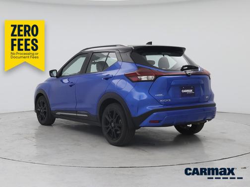 Blue 2023 Nissan Kicks SR