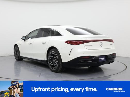 White 2022 Mercedes-Benz EQS 580