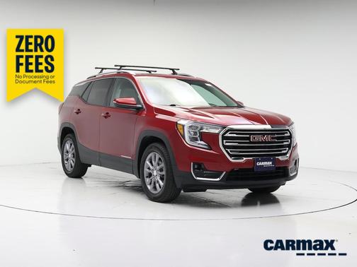 Red 2023 GMC Terrain SLT