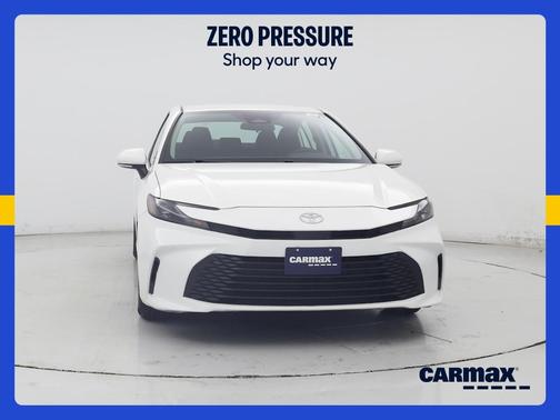 White 2025 Toyota Camry LE