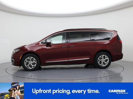 Red 2022 Chrysler Pacifica Limited